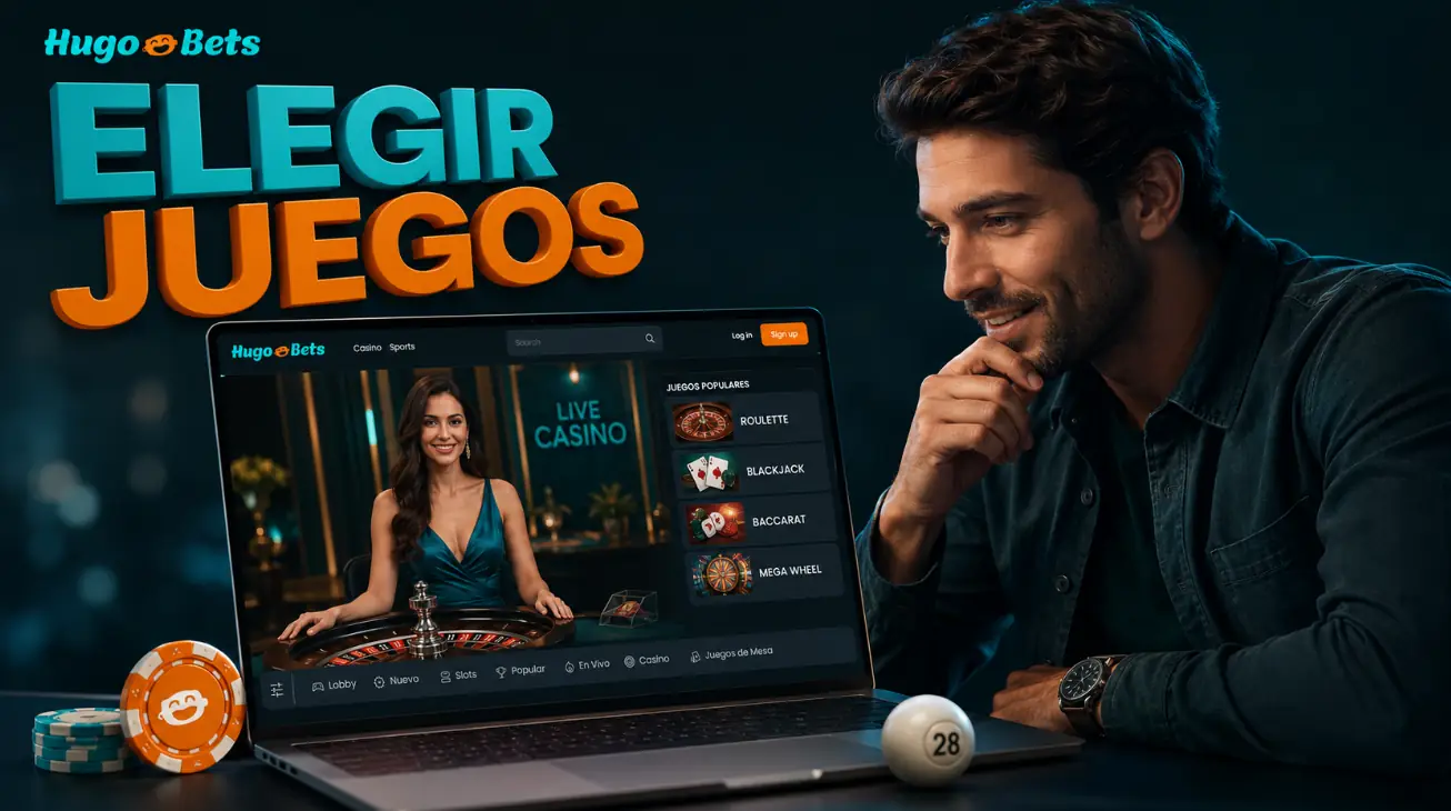 Cómo Elegir Juegos en Hugo Bets Casino
