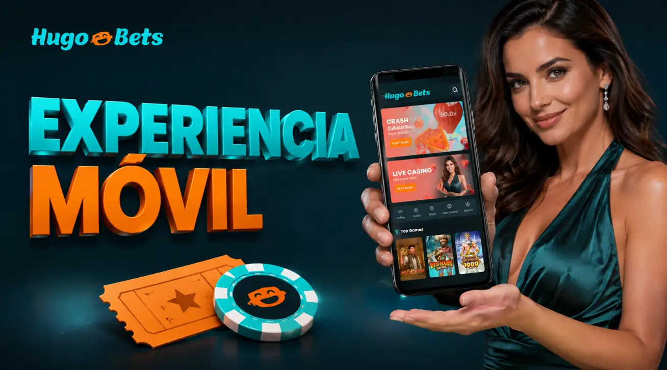Experiencia Móvil de HugoBets sin Descargar una App